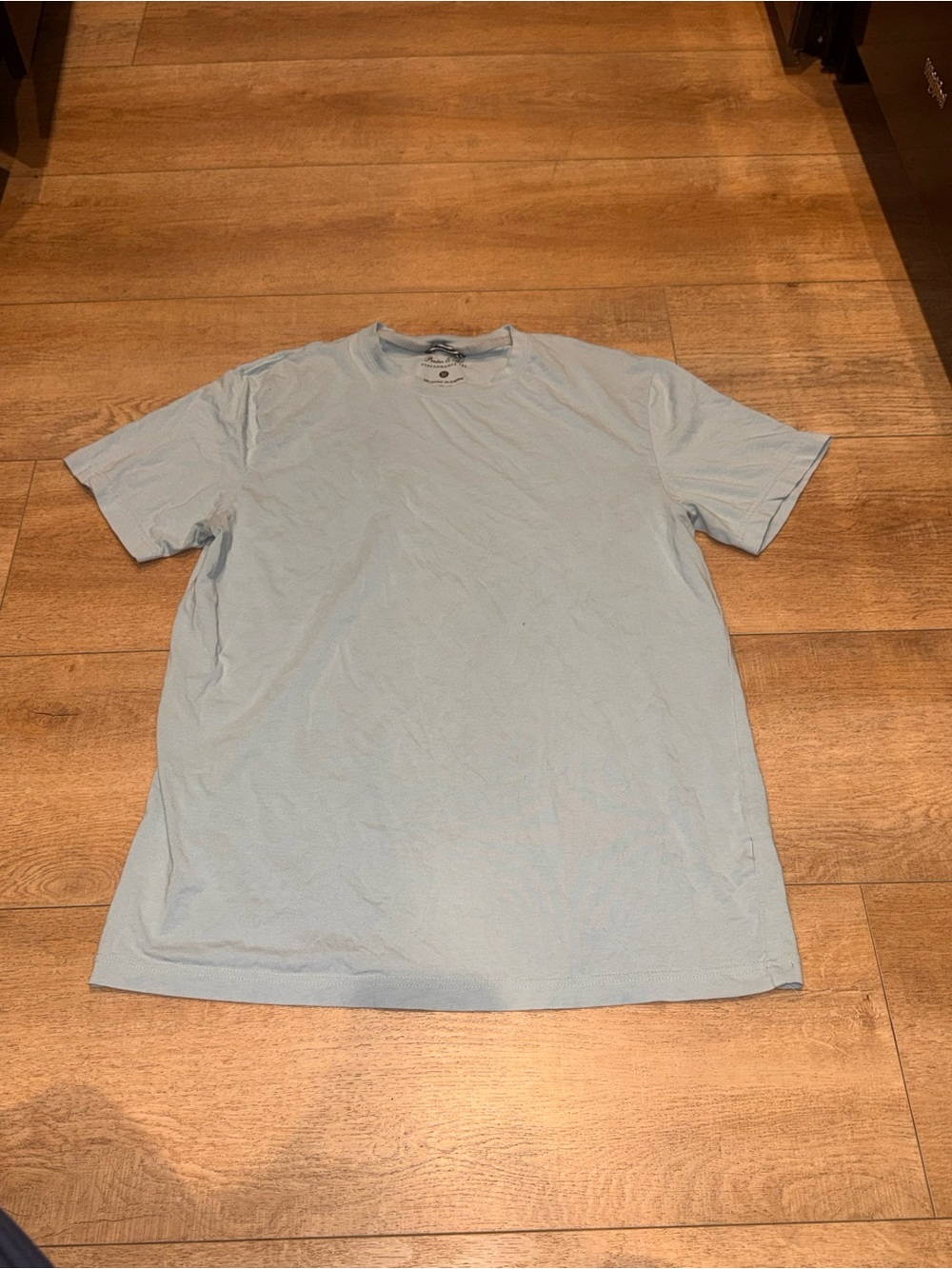 Porter and Ash Classic Short Sleeve Crew Tee in Light Blue🔺